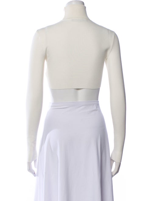 Zeynep Arçay Turtleneck Sleeveless Crop Top