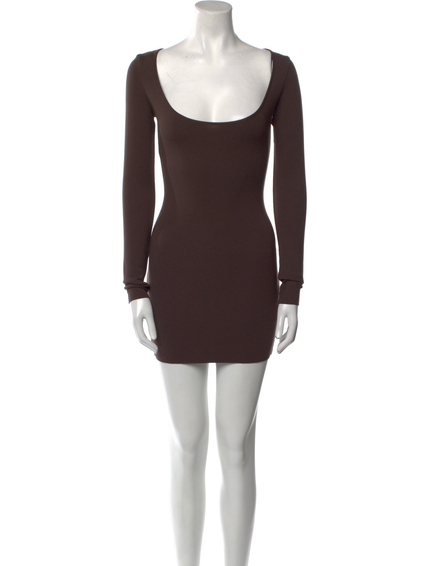 Zeynep Arçay Scoop Neck Mini Dress