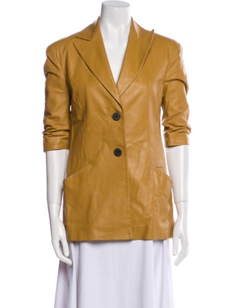 Zeynep Arçay Leather Coat
