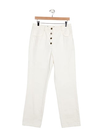 Zeynep Arçay High-Rise Straight Leg Jeans