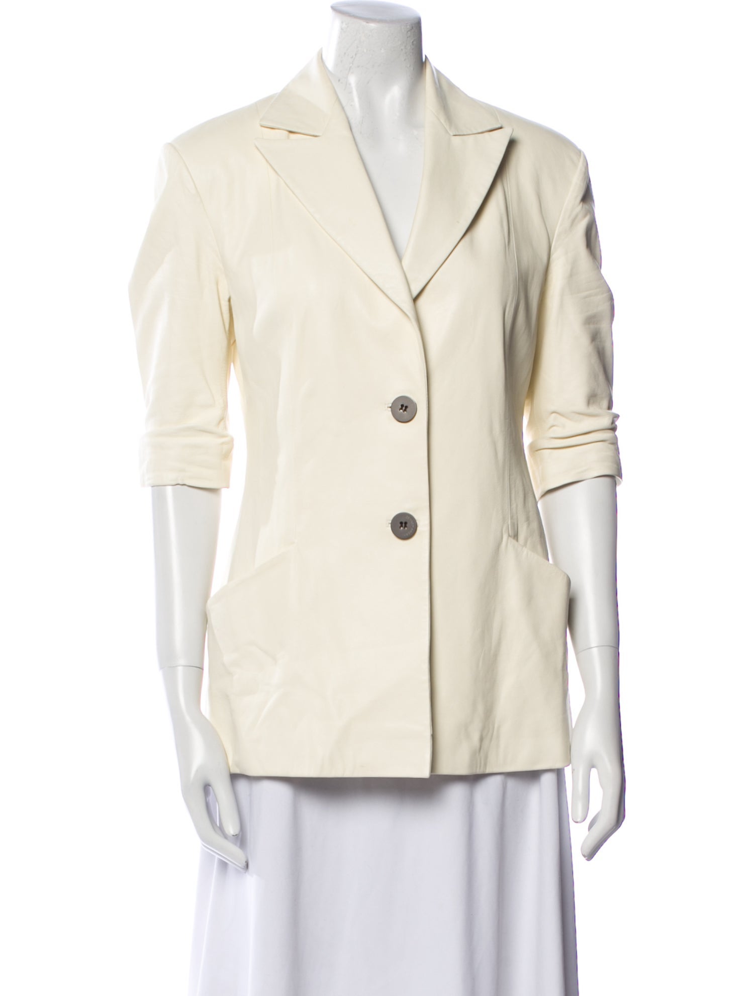 Zeynep Arçay Leather Blazer