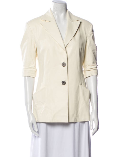 Zeynep Arçay Leather Blazer