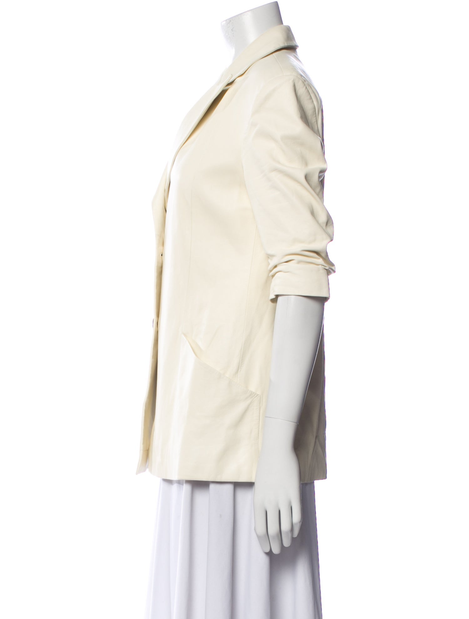 Zeynep Arçay Leather Blazer