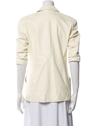 Zeynep Arçay Leather Blazer