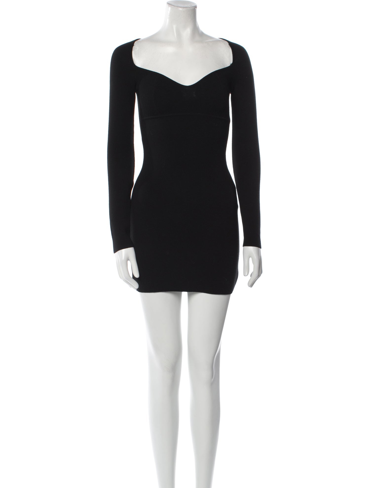 Zeynep Arçay Square Neckline Mini Dress