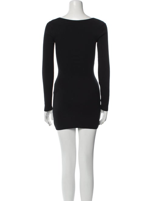 Zeynep Arçay Square Neckline Mini Dress