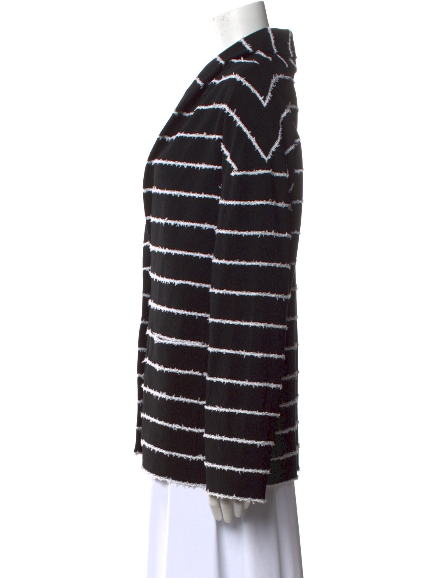 Zeynep Arçay Striped V-Neck Sweater