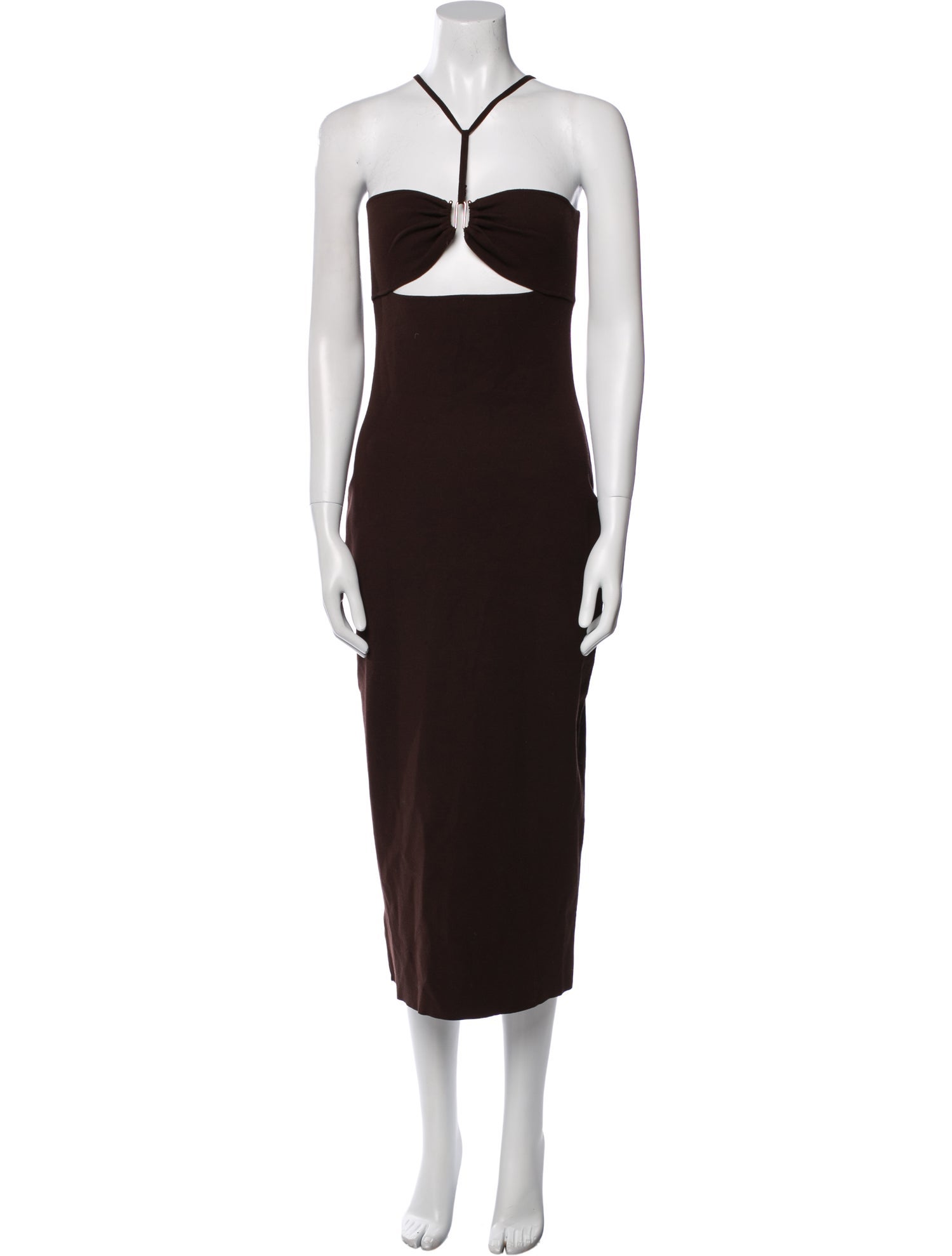 Zeynep Arçay Halterneck Midi Length Dress