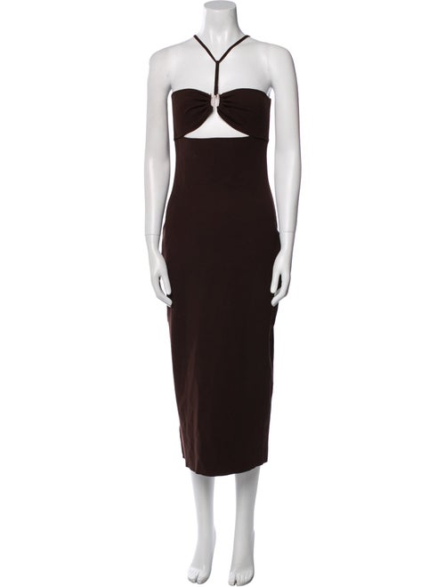 Zeynep Arçay Halterneck Midi Length Dress