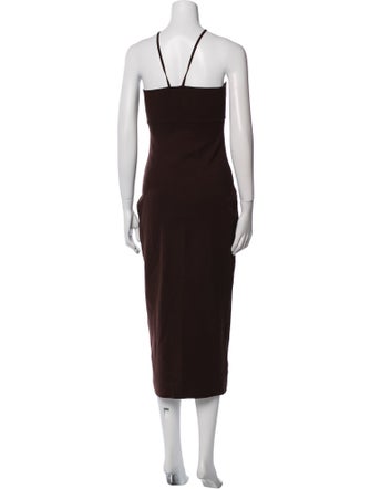 Zeynep Arçay Halterneck Midi Length Dress
