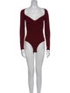 Zeynep Arçay V-Neck Long Sleeve Bodysuit