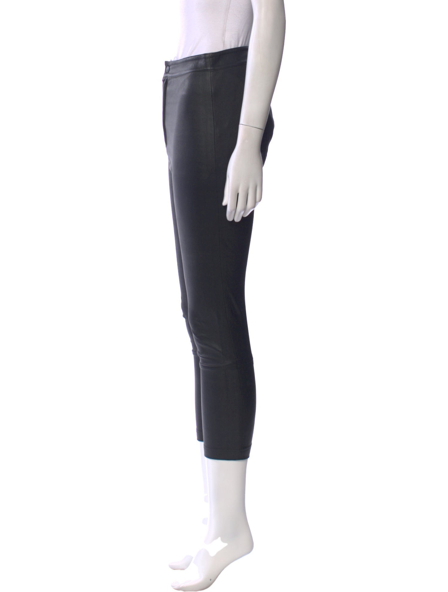 Zeynep Arçay Lambskin Skinny Leg Pants