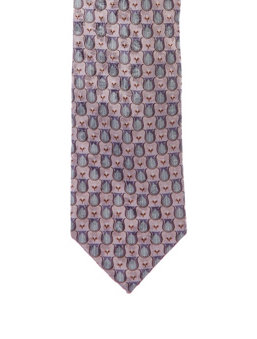 Zegna Sport Jacquard Silk Tie multicolor