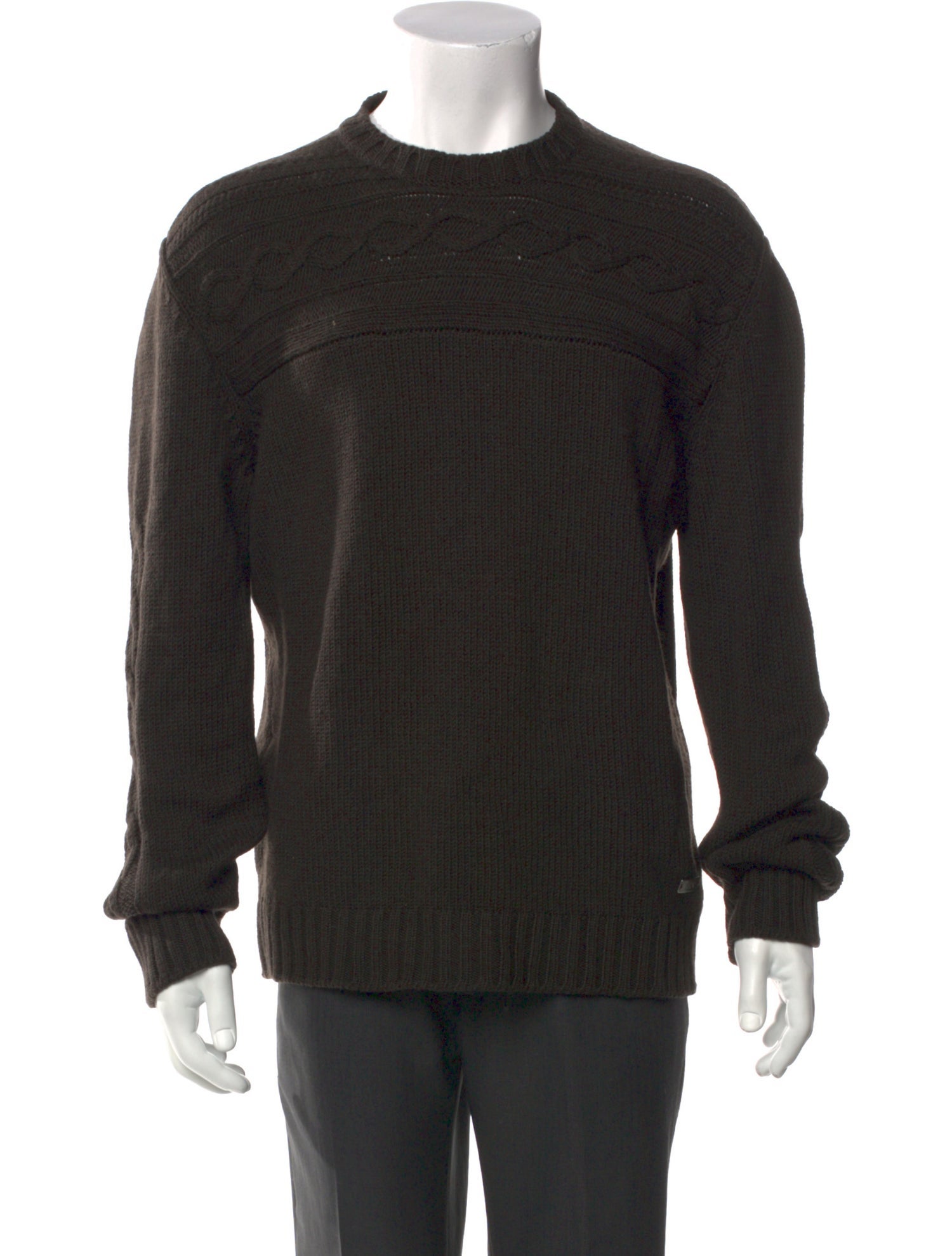 Zegna Sport Wool Crew Neck Pullover