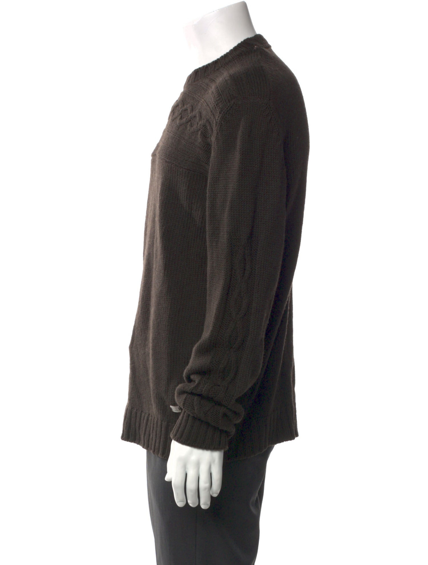 Zegna Sport Wool Crew Neck Pullover