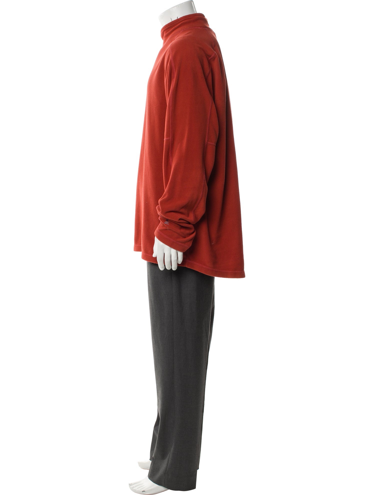 Zegna Sport Mock Neck Long Sleeve Pullover