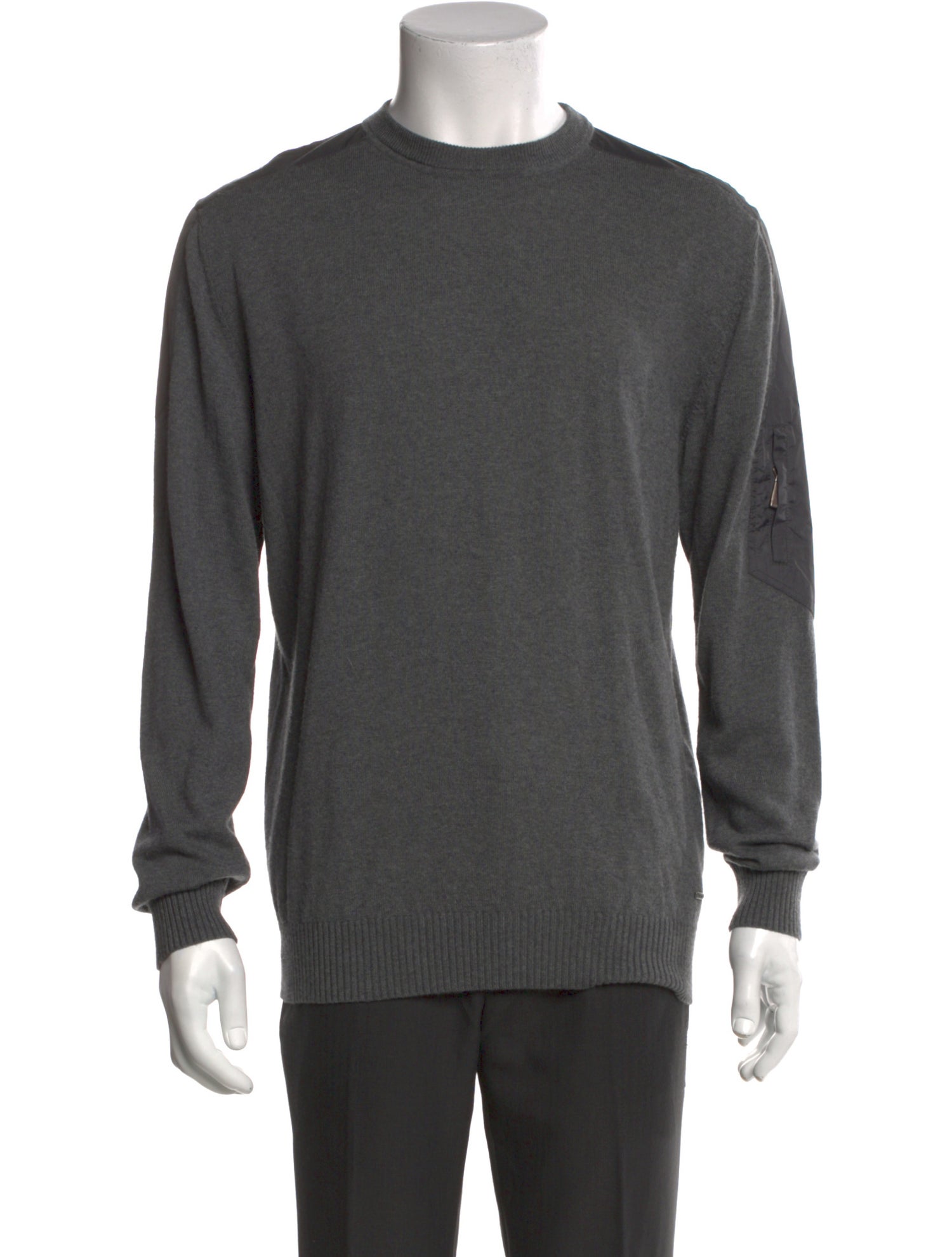 Zegna Sport Wool Crew Neck Pullover