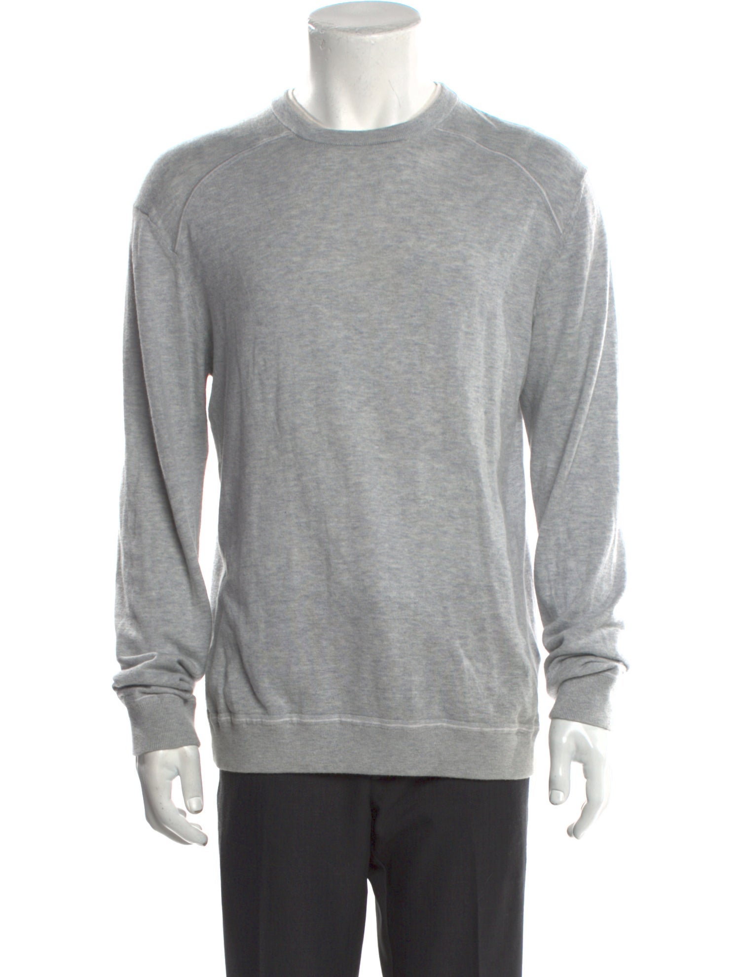 Zegna Sport Crew Neck Long Sleeve Pullover