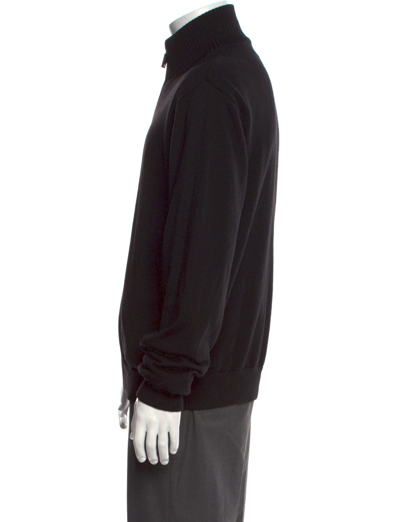 Zegna Sport Wool Turtleneck Cardigan