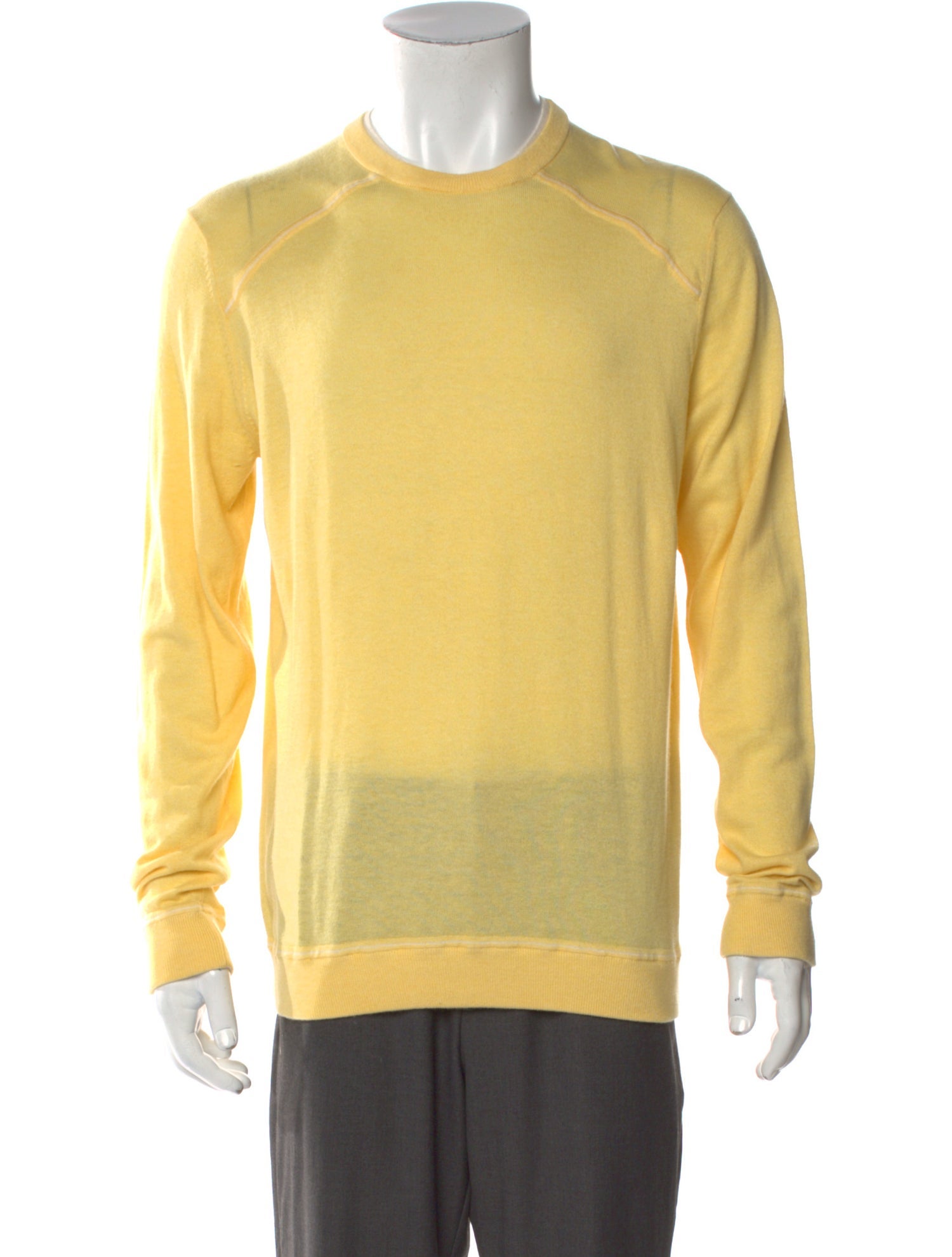 Zegna Sport Crew Neck Long Sleeve Pullover