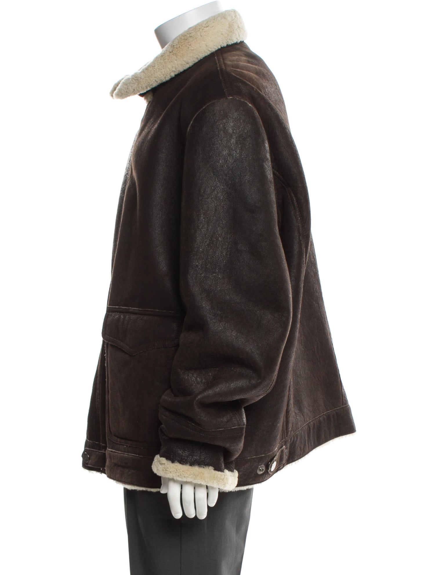 Zegna Sport Leather Moto Jacket