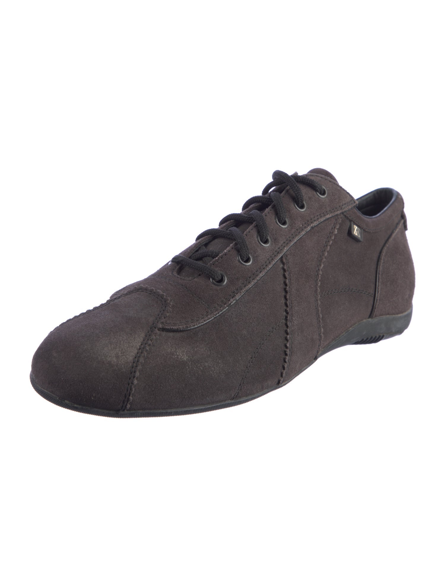 Zegna Sport Suede Oxfords