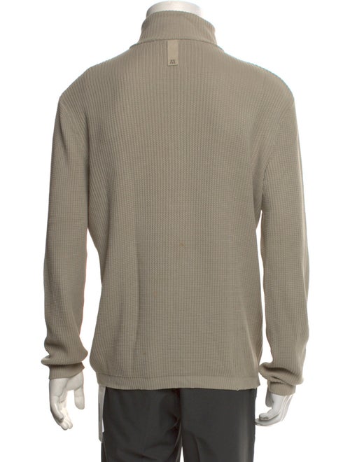 Zegna Sport Mock Neck Long Sleeve Pullover