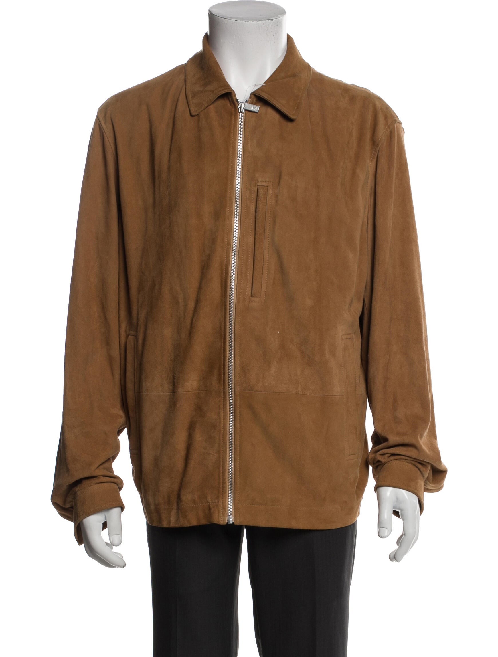 Zegna Sport Leather Jacket