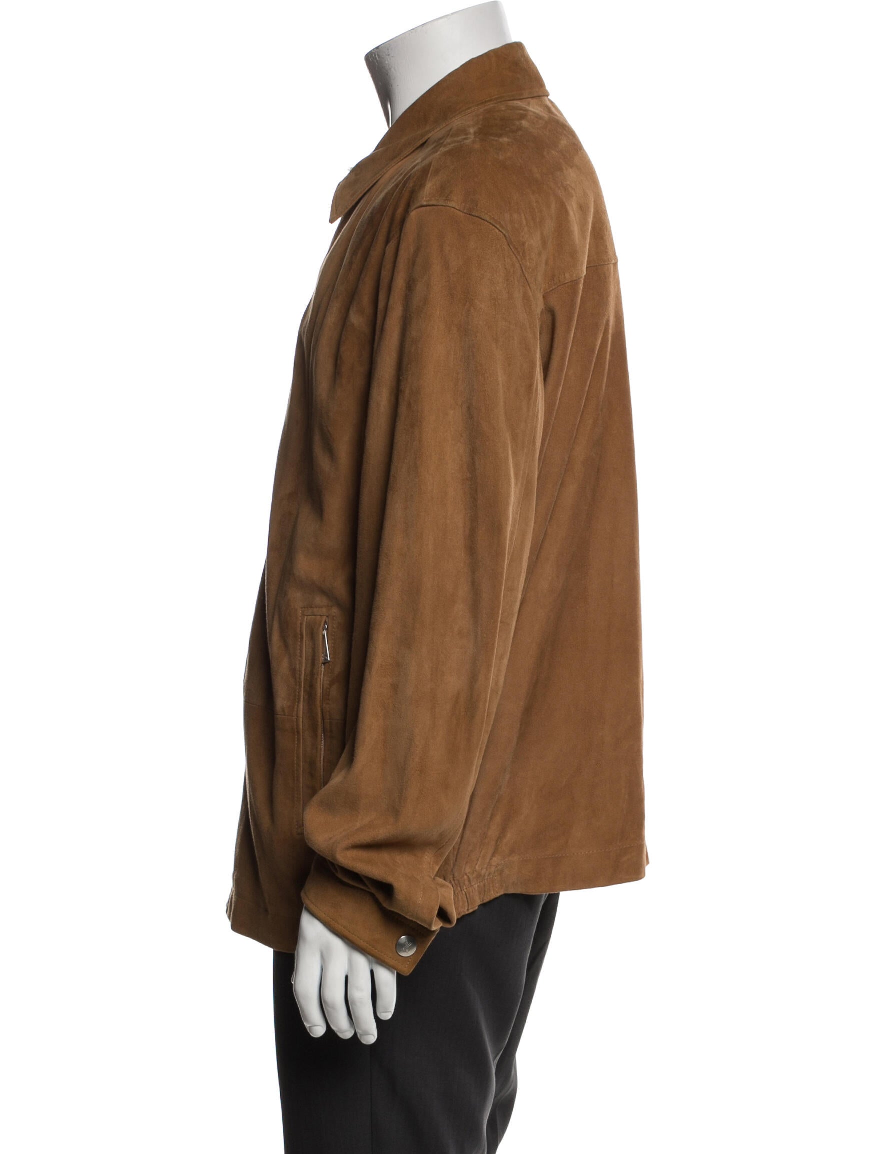 Zegna Sport Leather Jacket