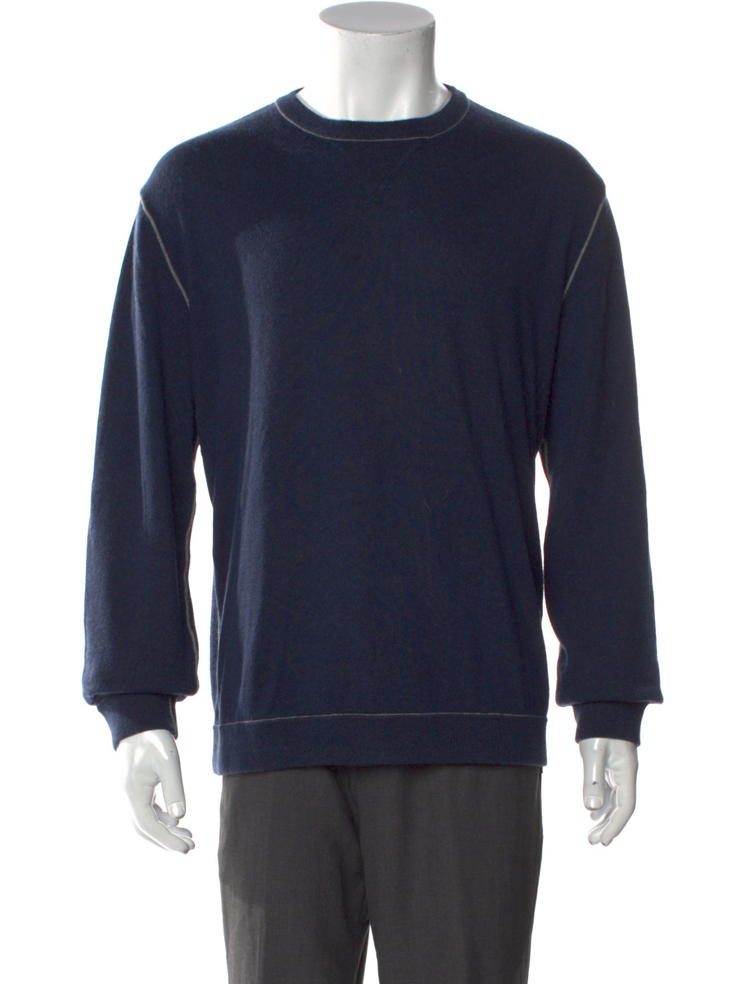 Zegna Sport Crew Neck Long Sleeve Pullover