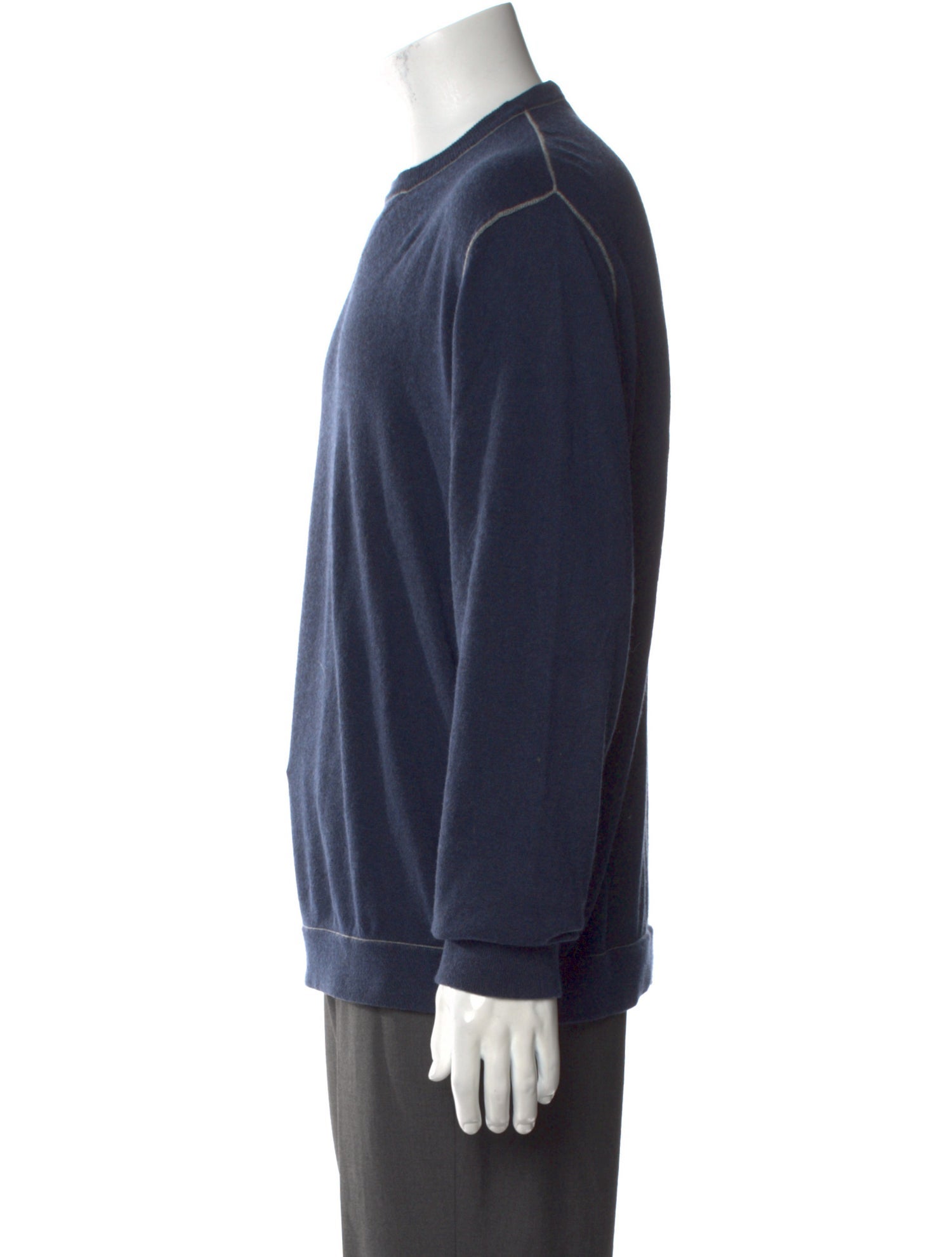 Zegna Sport Crew Neck Long Sleeve Pullover