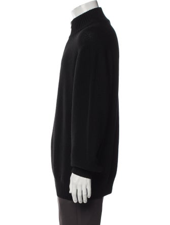 Zegna Sport Wool Turtleneck Polo Sweater