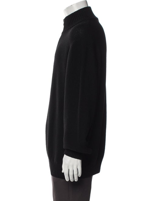 Zegna Sport Wool Turtleneck Polo Sweater