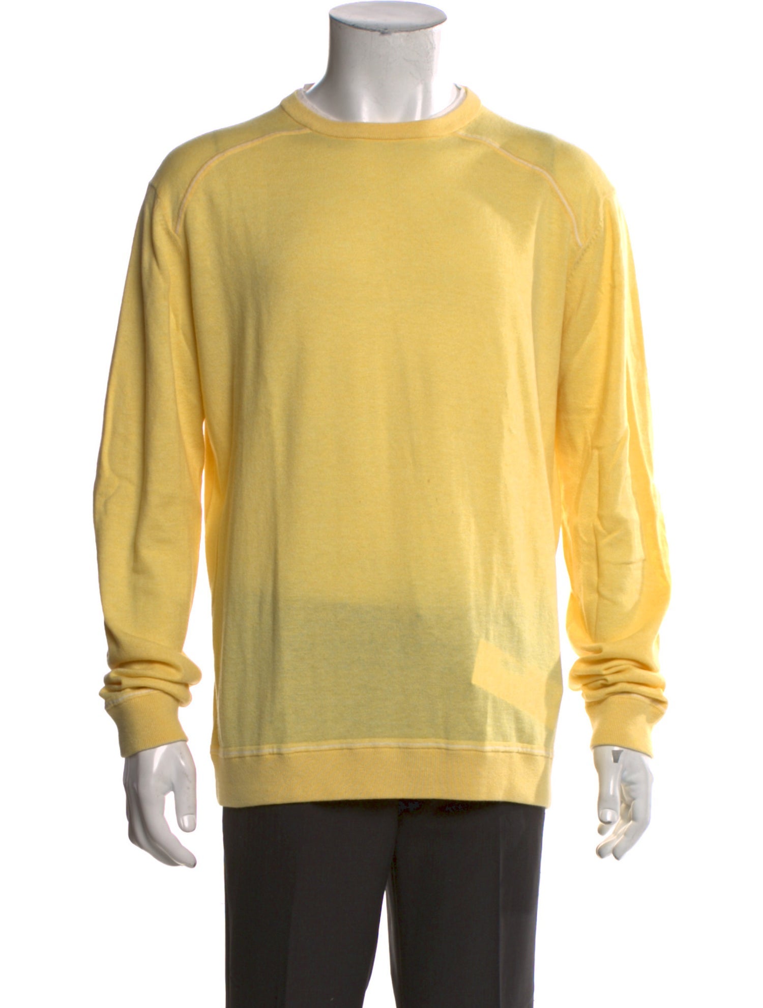 Zegna Sport Crew Neck Long Sleeve Pullover