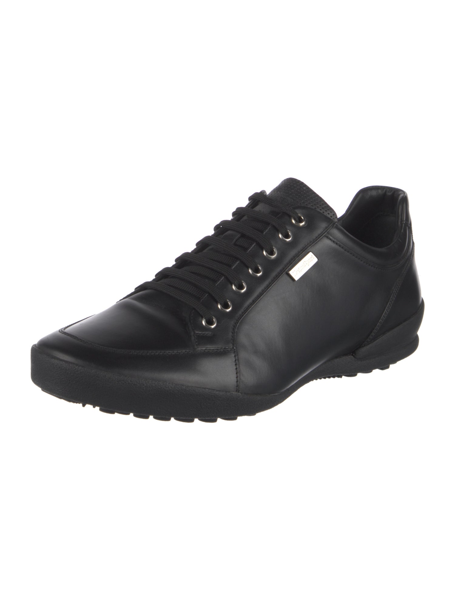 Zegna Sport Leather Sneakers