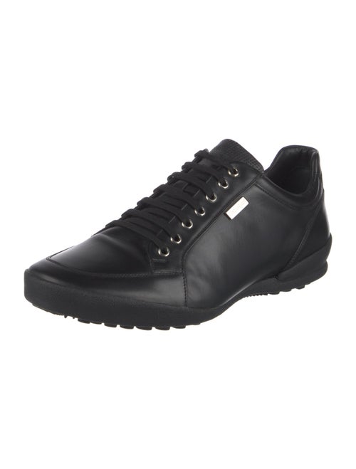 Zegna Sport Leather Sneakers