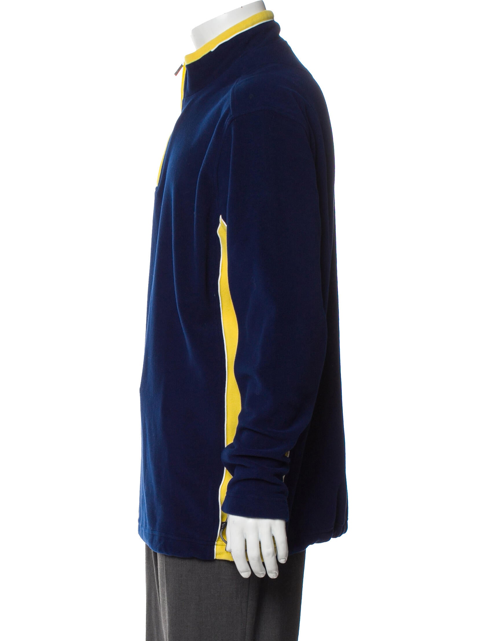 Zegna Sport Colorblock Pattern Windbreaker