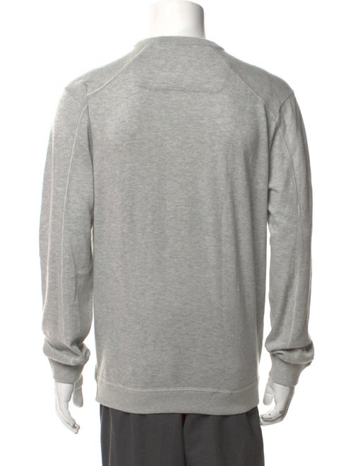 Zegna Sport Crew Neck Long Sleeve Polo Sweater