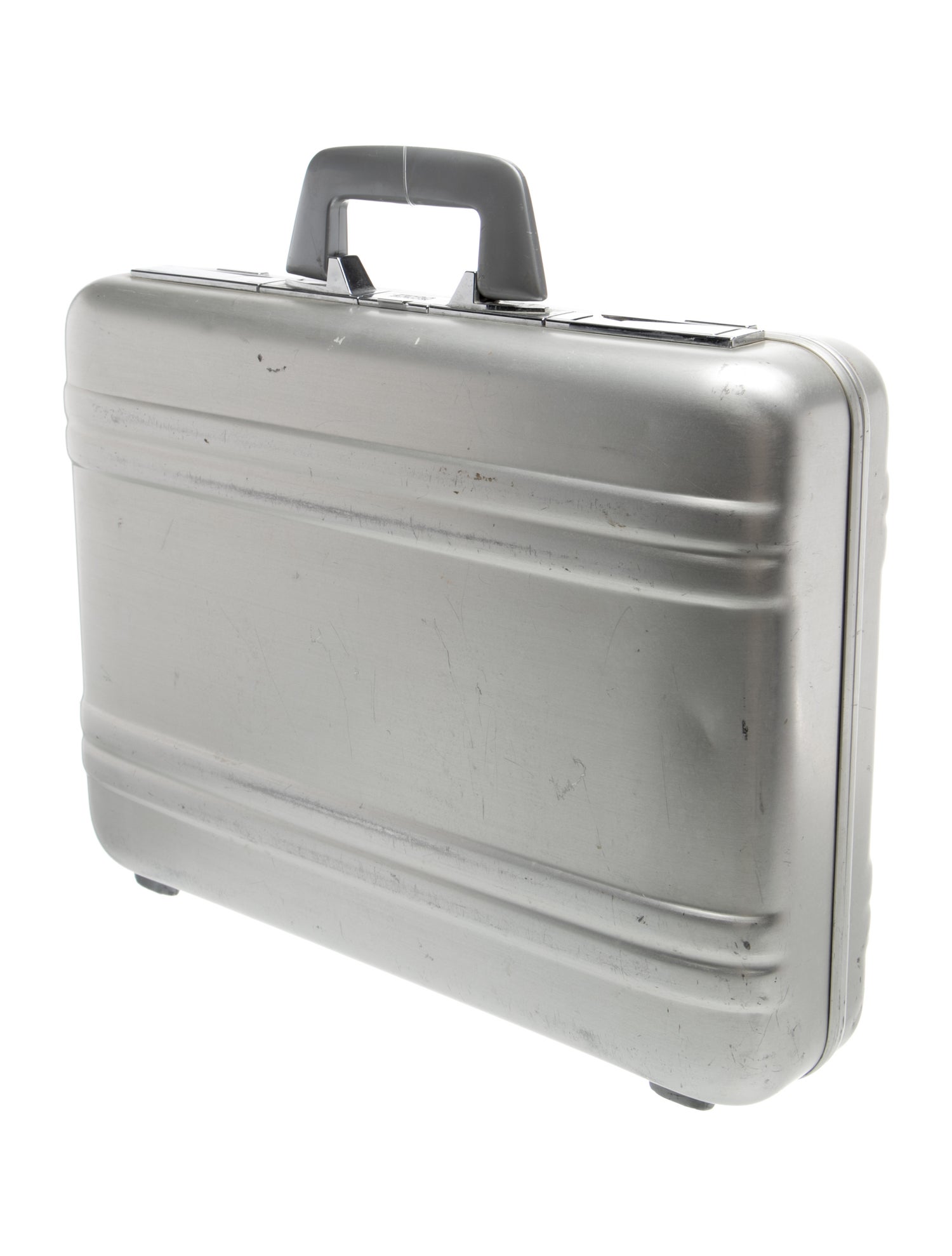 Zero Halliburton Metal Briefcase