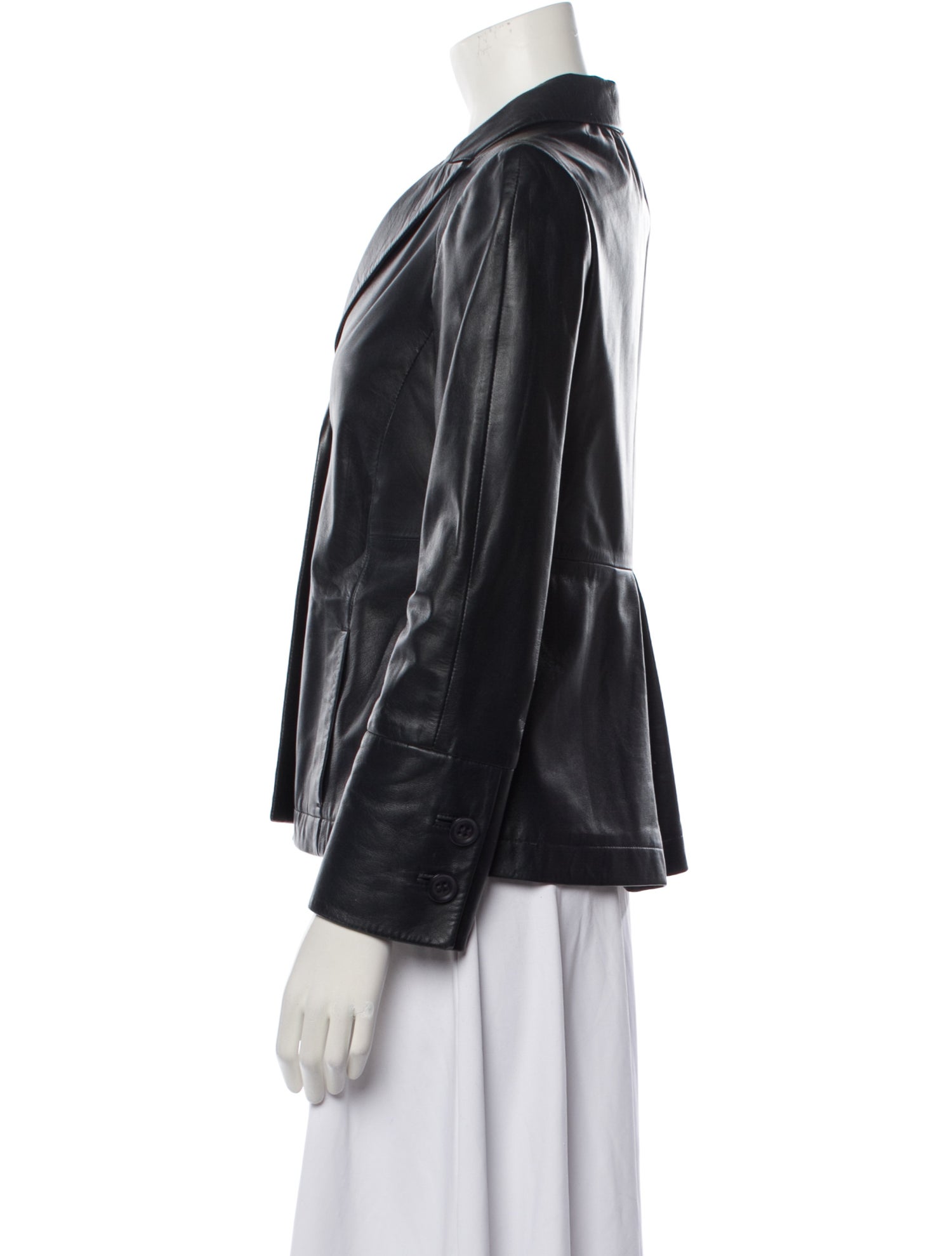 Zenobia Leather Blazer