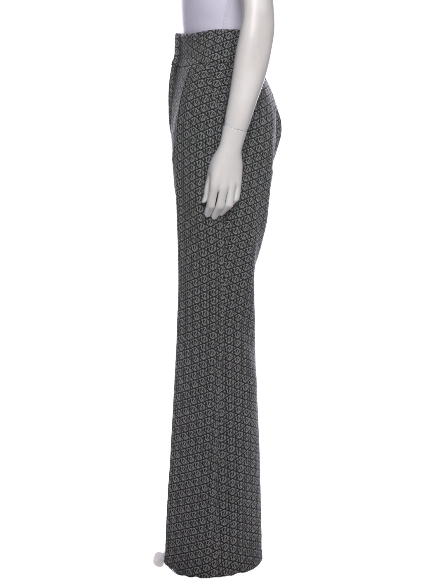 Zendaya x Tommy Hilfiger Printed Wide Leg Pants