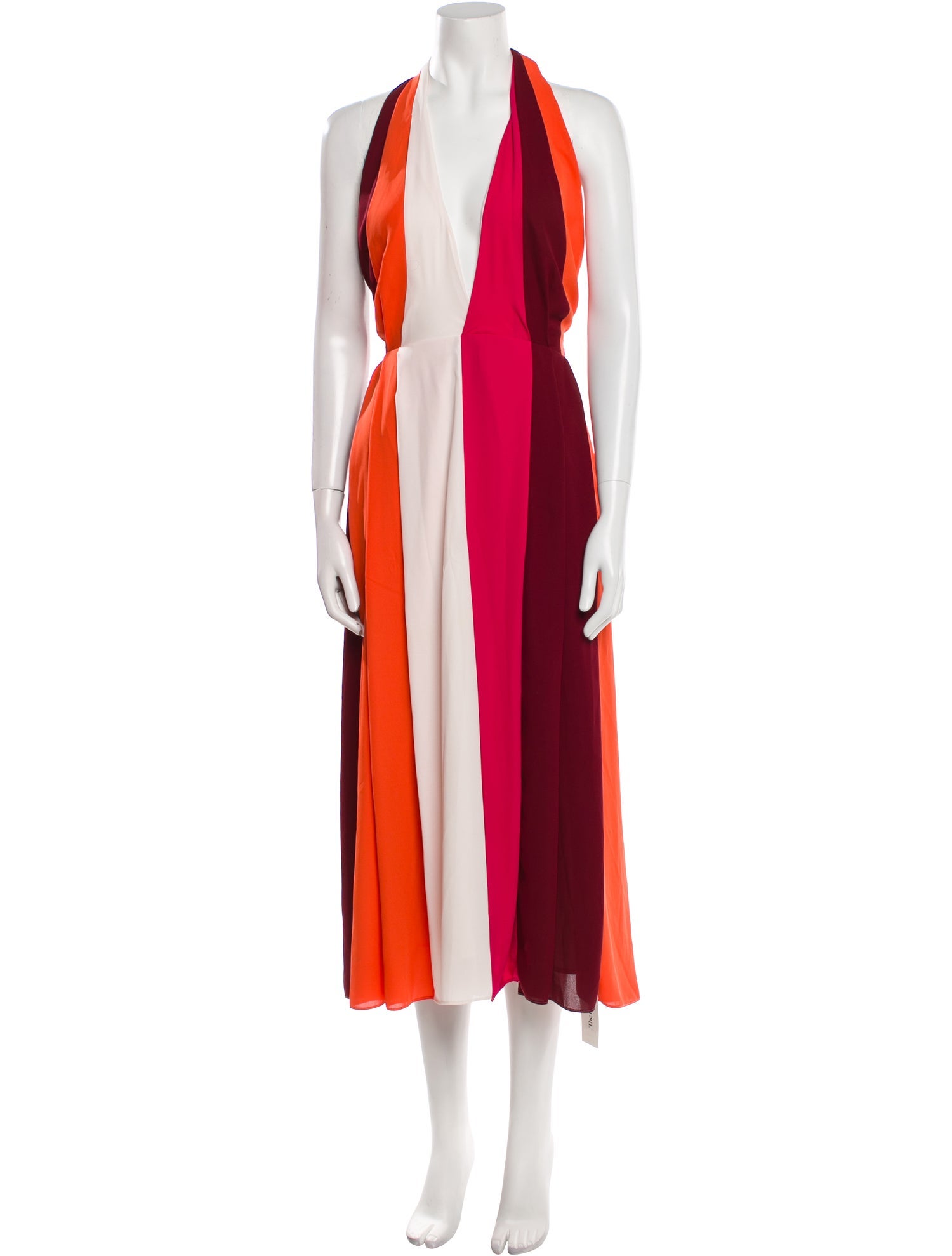 Zendaya x Tommy Hilfiger Striped Long Dress