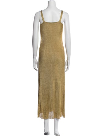 Zendaya x Tommy Hilfiger Scoop Neck Midi Length Dress