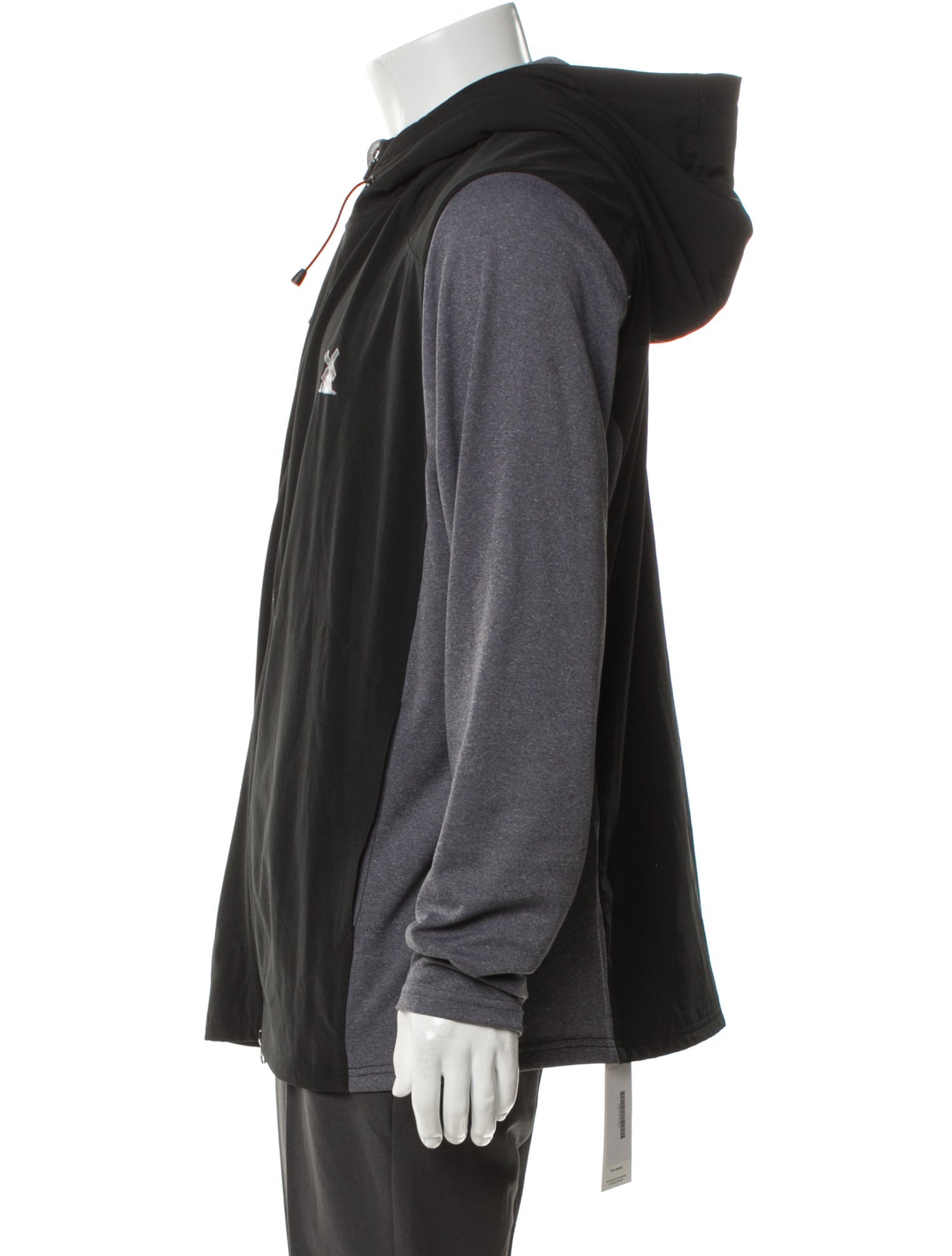 Zero Restriction Colorblock Pattern Windbreaker