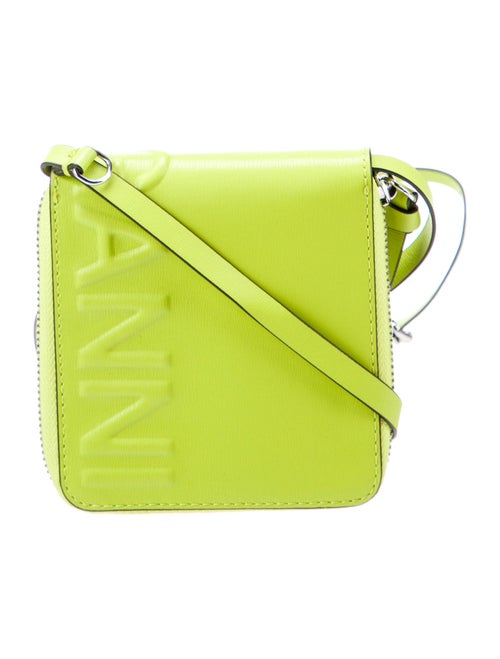 Ganni Leather Mini Crossbody Bag