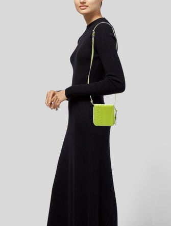 Ganni Leather Mini Crossbody Bag