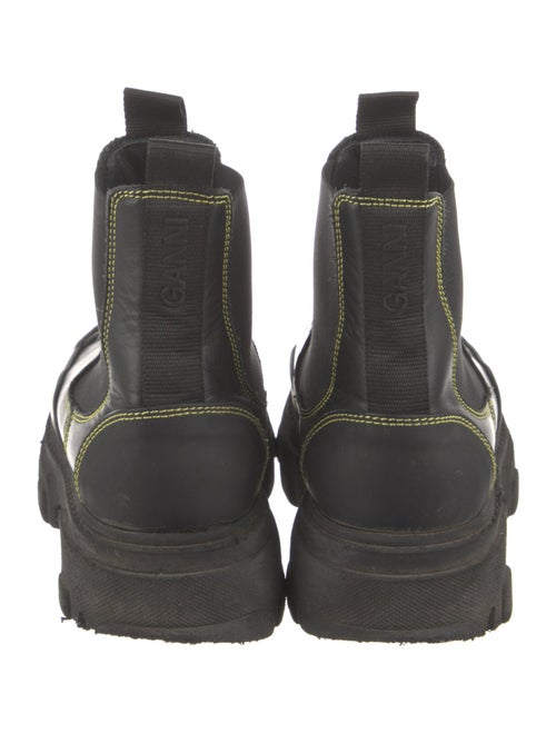 Ganni Leather Chelsea Boots