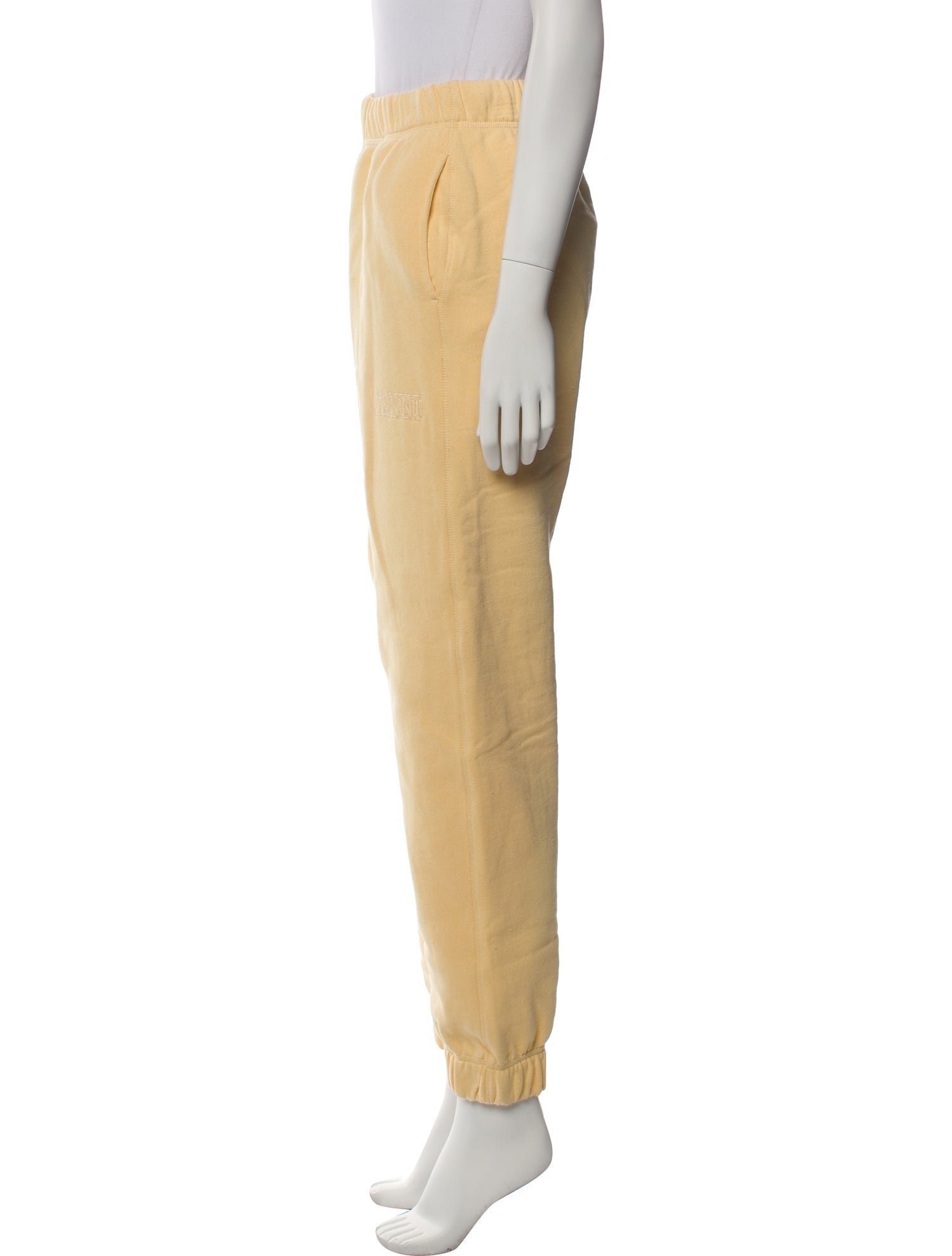 Ganni Embroidered Accent Sweatpants