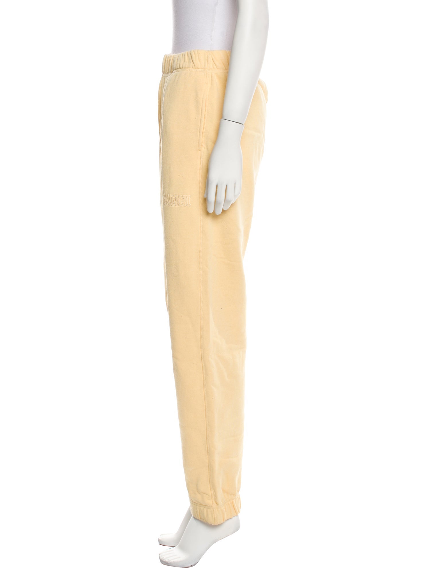 Ganni Embroidered Accent Sweatpants