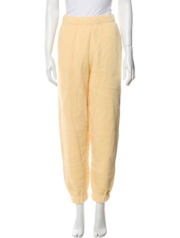 Ganni Loungewear Embroidered Accent Sweatpants M